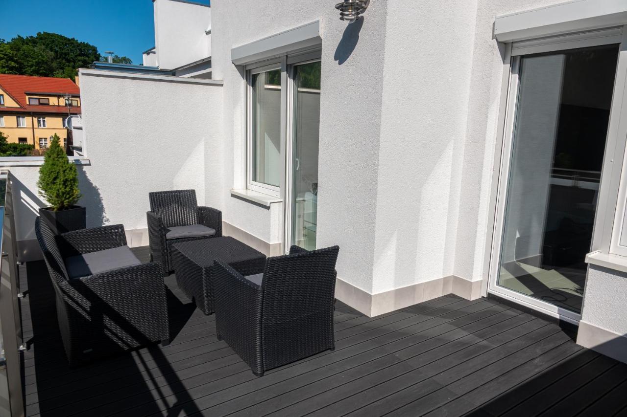 Nowy Apartament Z Duzym Tarasem I Parkingiem Swinemünde Exterior foto