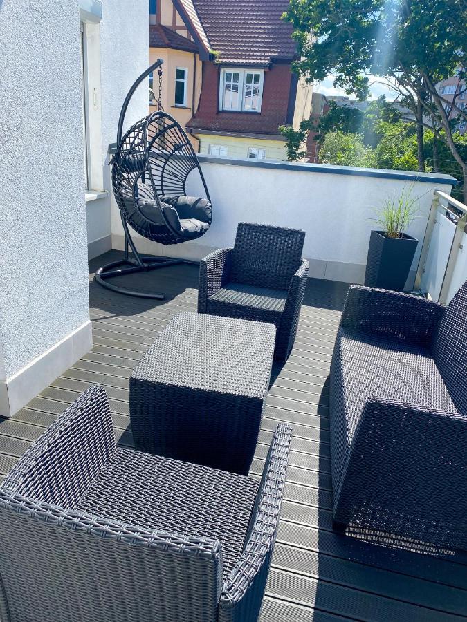 Nowy Apartament Z Duzym Tarasem I Parkingiem Swinemünde Exterior foto